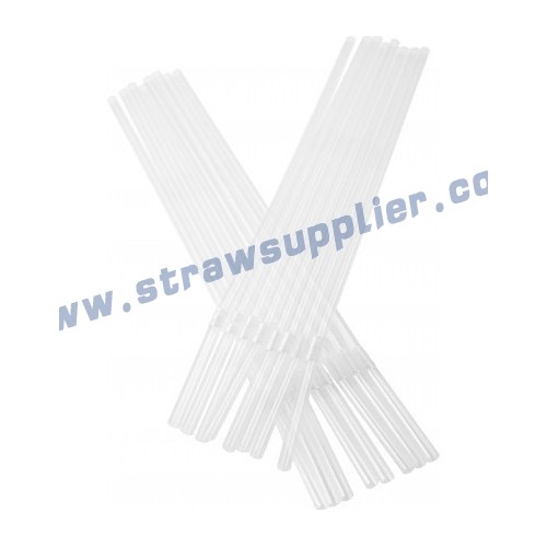 clear flexible straw