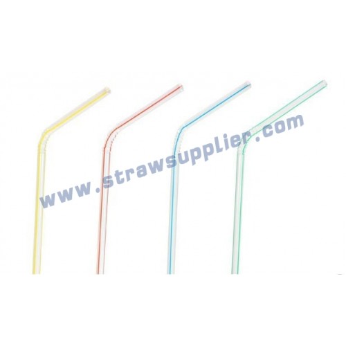 striped bendy straws
