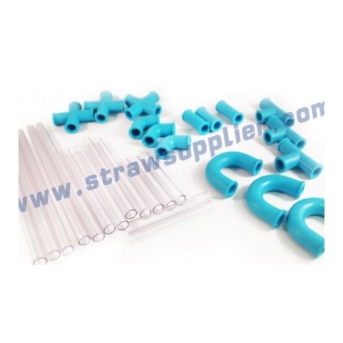 DIY Different Combination Plastic Drinking Straws