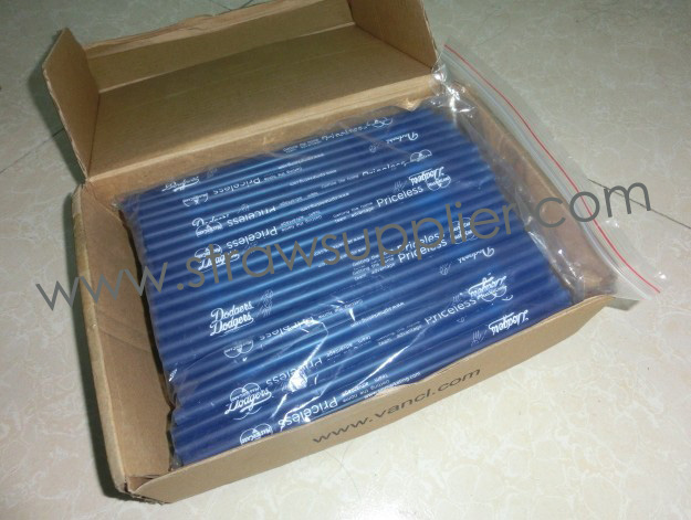 Printed Straw-300pcs Retail Packaging